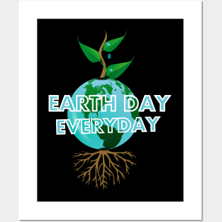 Earth day everyday Posters and Art